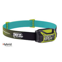 Petzl Actik Core 625 Lumen Stirnlampe grün