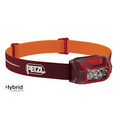 Petzl Actik Core 625 Lumen Stirnlampe rot