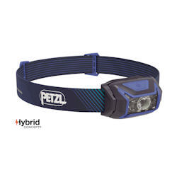 Petzl Actik Core Stirnlampe blau mit Akku