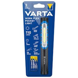 Varta Arbeitslampe mit Batterien