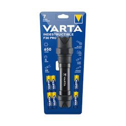 Varta Indestructible F30 Pro Taschenlampe mit Batterien