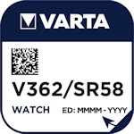 Varta 362 (V362) Uhrenbatterie